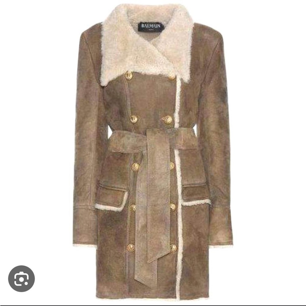 BALMAIN Shearling